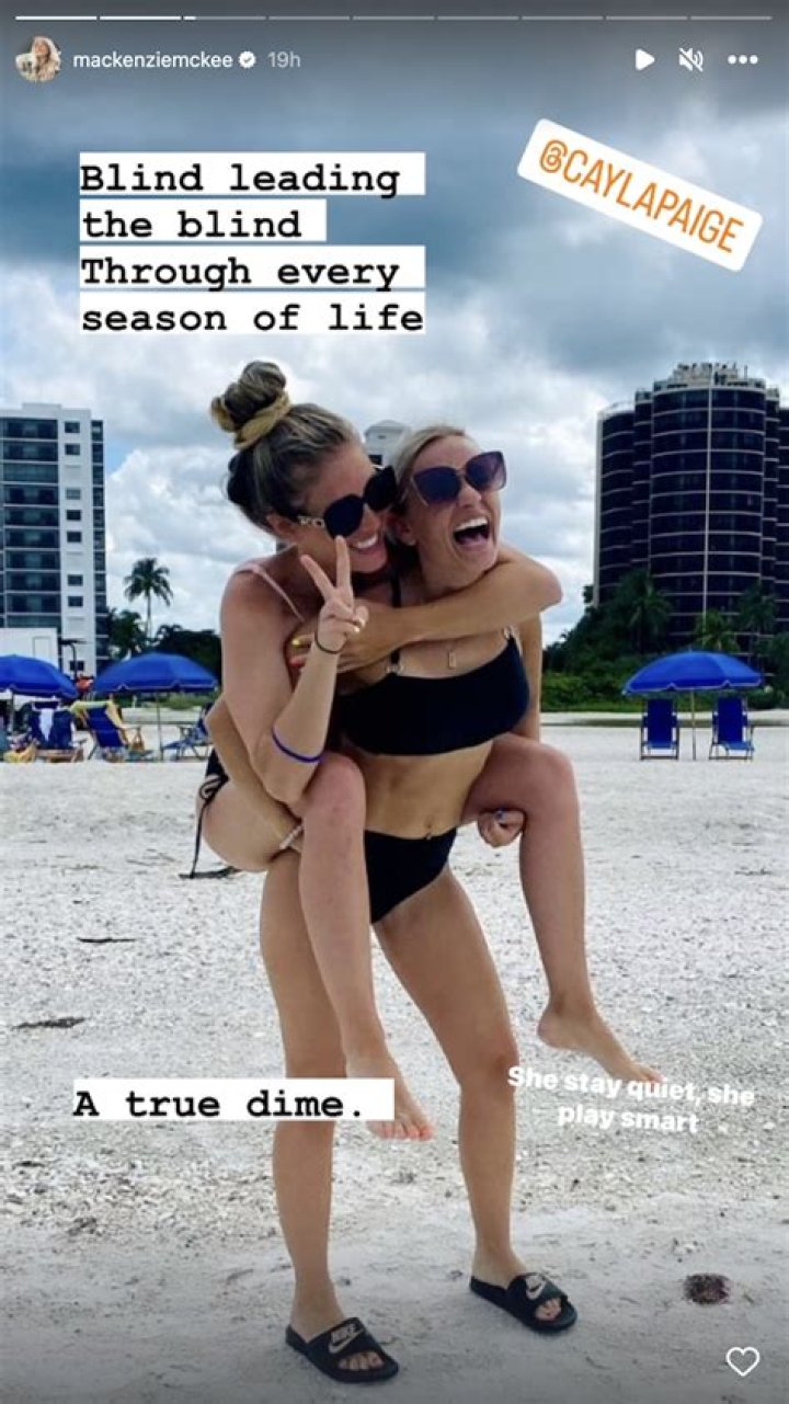 Mackenzie McKee in Bathing Suit Shares Photo of "Blind Leading the Blind" — Celebwell