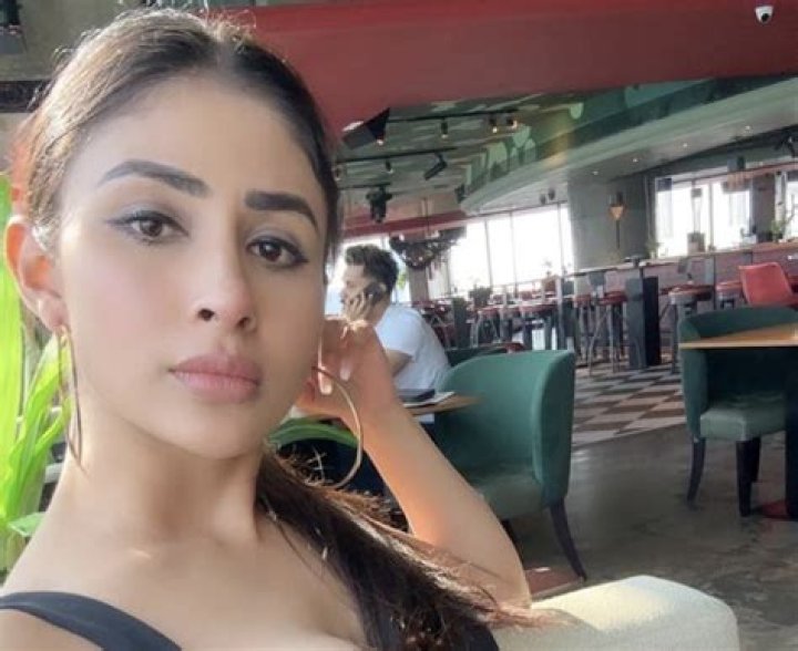 Mouni Roy in Bathing Suit Says "Hello Miami" — Celebwell