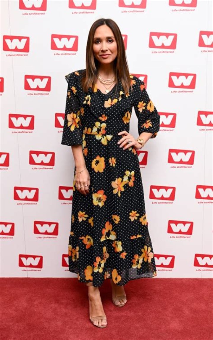 Myleene Klass in Bathing Suit Has "Boardroom Swimwear Meeting" — Celebwell