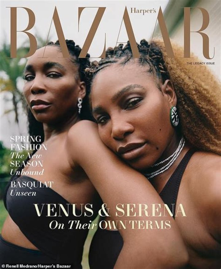 Serena and Venus in Bathing Suits Cover Harper’s Bazaar  — Celebwell