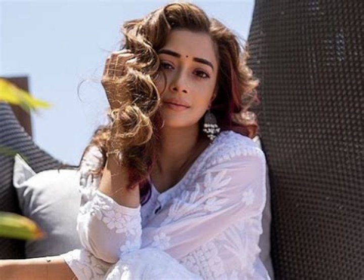 Tina Datta Shares Swimsuit Photo Poolside