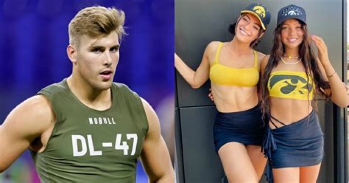 NFL Draft Prospect Lukas Van Ness Girlfriend Frankie Kmet