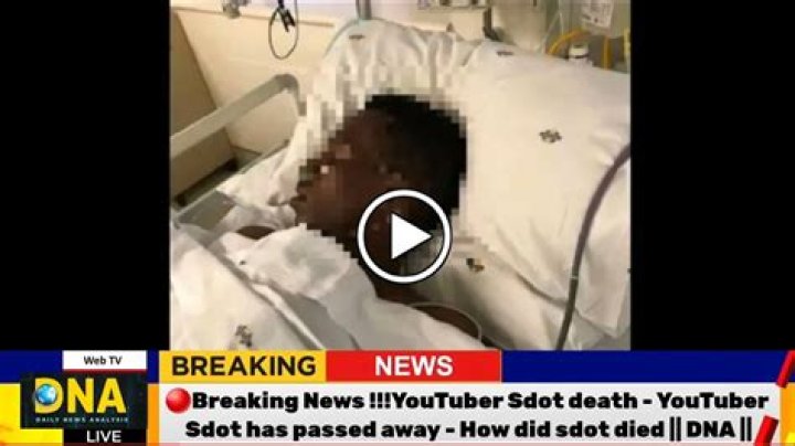 Obituary | How Did YouTuber SDOT Die? YouTuber SDOT’s Cause Of Death