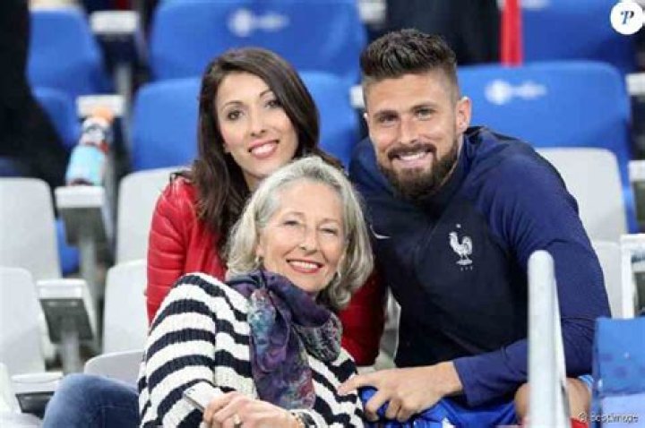 Olivier Giroud parents: Denis Giroud, Viviane Arnaud-Goddet