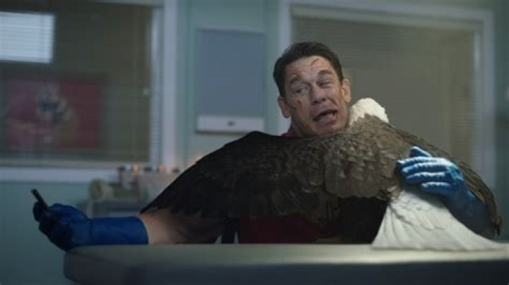 ‘Peacemaker’: John Cena’s wholesome hug with Eagly looked very different on set