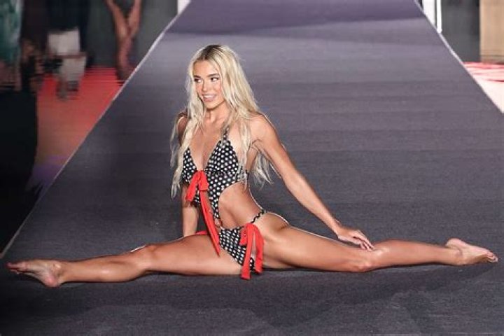 Penny Lane Shares Swimsuit Video Walking Down SI Swimsuit Runway —