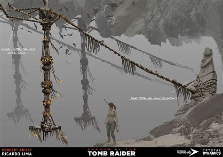 Five New Pieces Of Tomb Raider Concept Art
