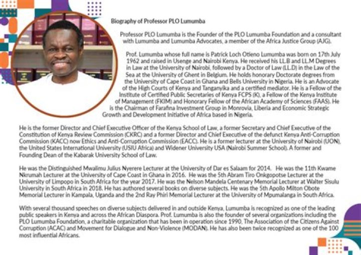 PLO Lumumba’s biography, net worth, fact, career, awards and life story