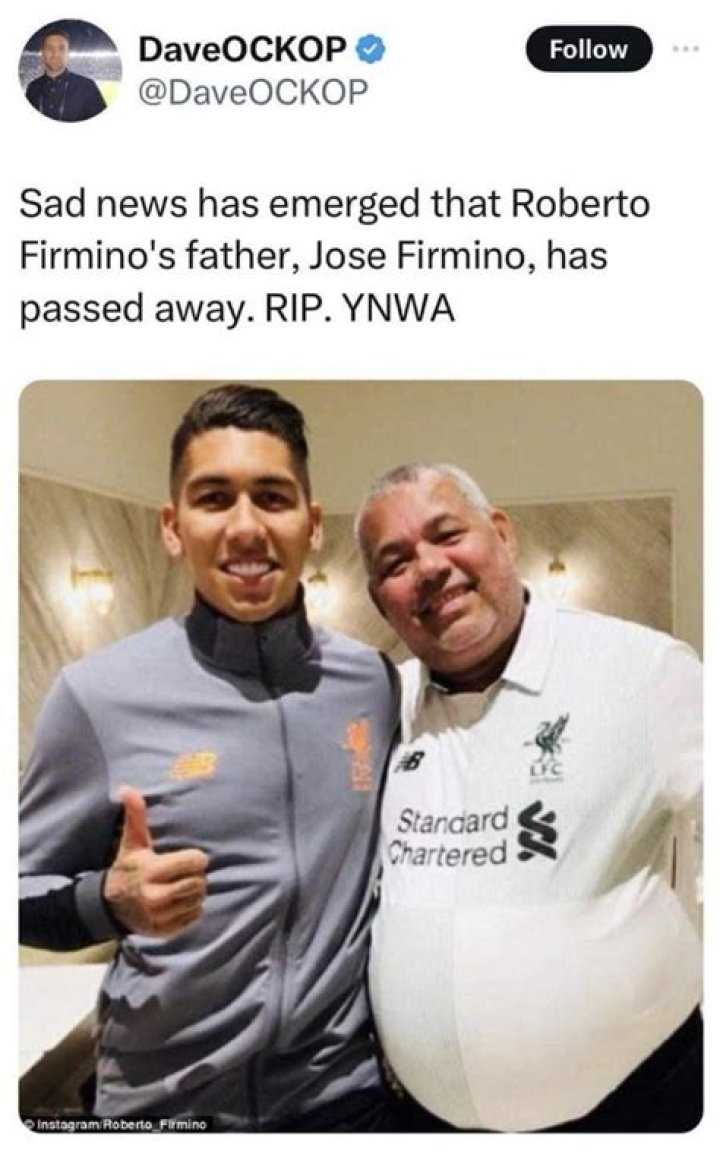 Roberto Firmino’s net worth, biography, fact, career, awards and life story