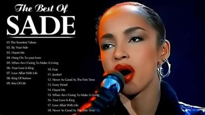 Sade top music and awards