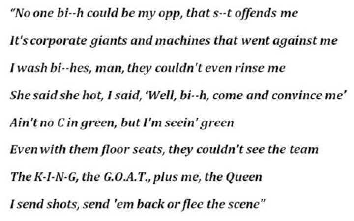 Seeing Green lyrics by Nicki Minaj, Drake & Lil Wayne