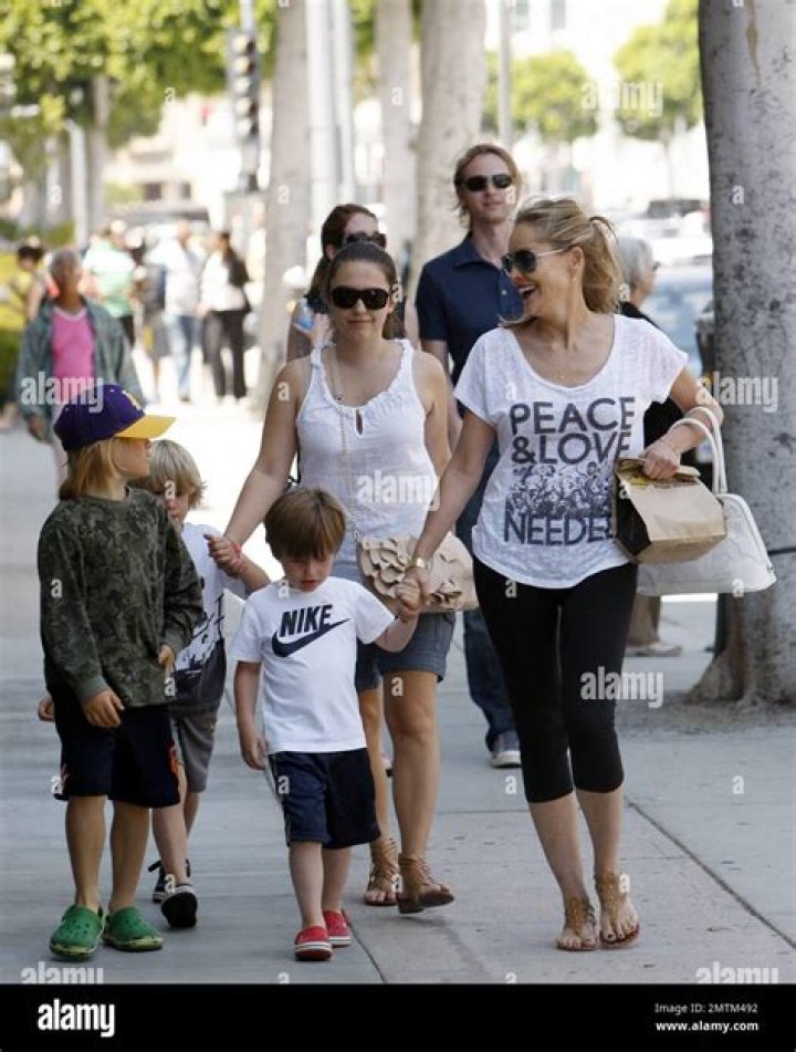 Sharon Stone children: Roan Joseph Bronstein, Quinn Kelly Stone, Laird Vonne Stone