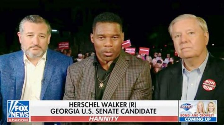 “This erection is about the people” – Herschel Walker goofs during Fox interview