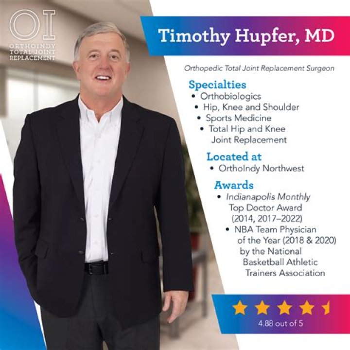Dr. Timothy Hupfer, MD – Indianapolis, IN