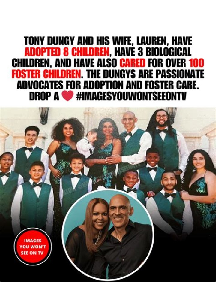 Tony Dungy Children; Meet Tony Dungy’s Seven Children