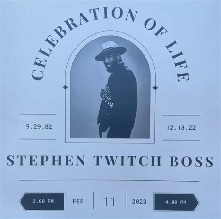 Twitch Boss funeral service arrangements