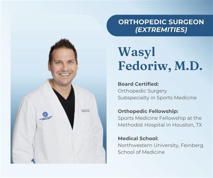 Dr. Wasyl Fedoriw, MD – Houston, TX