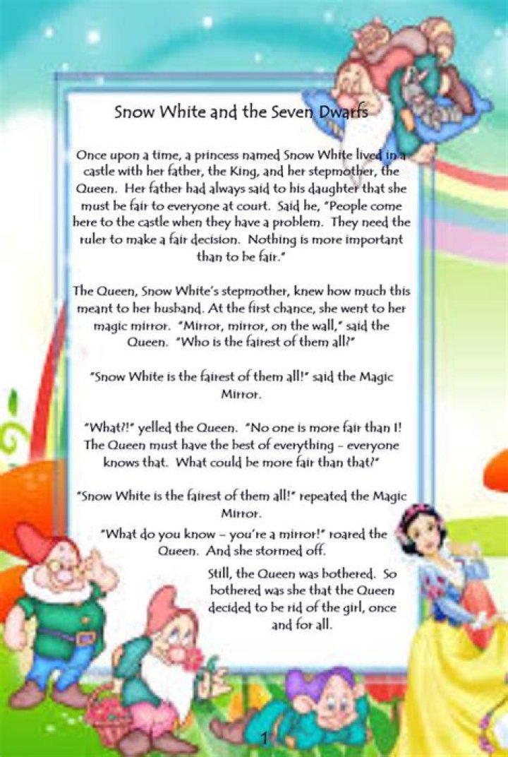 What is the moral lesson in the story of Snow White? – Celebrity