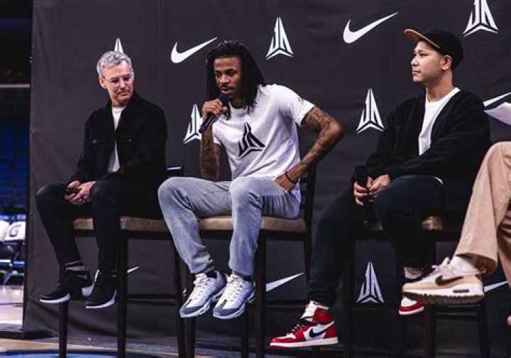 What shoes is Ja Morant wearing?