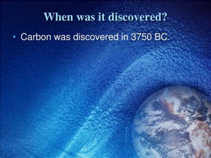 When was carbon discovered
