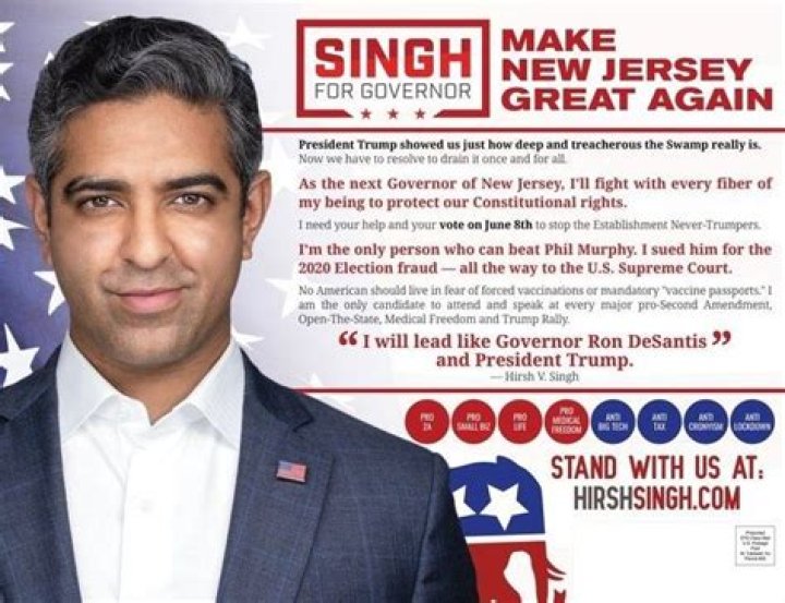 Who Is Hirsh Singh? Everything On New Jersey Governor Candidate