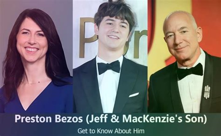 Who Is Preston Bezos? Meet Jeff Bezos Son, Wife MacKenzie Scott And Net Worth