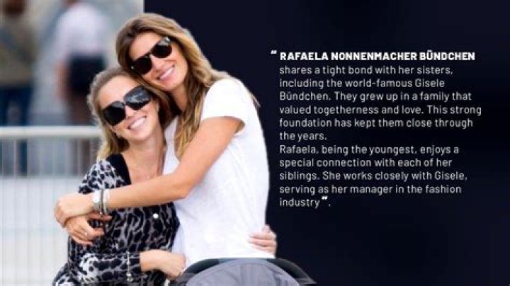 Who Is Rafaela Nonnenmacher Bündchen? Sister of Gisele Bündchen