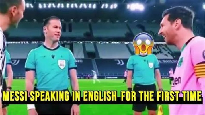 Why Lionel Messi doesn't speak English (VIDEO)